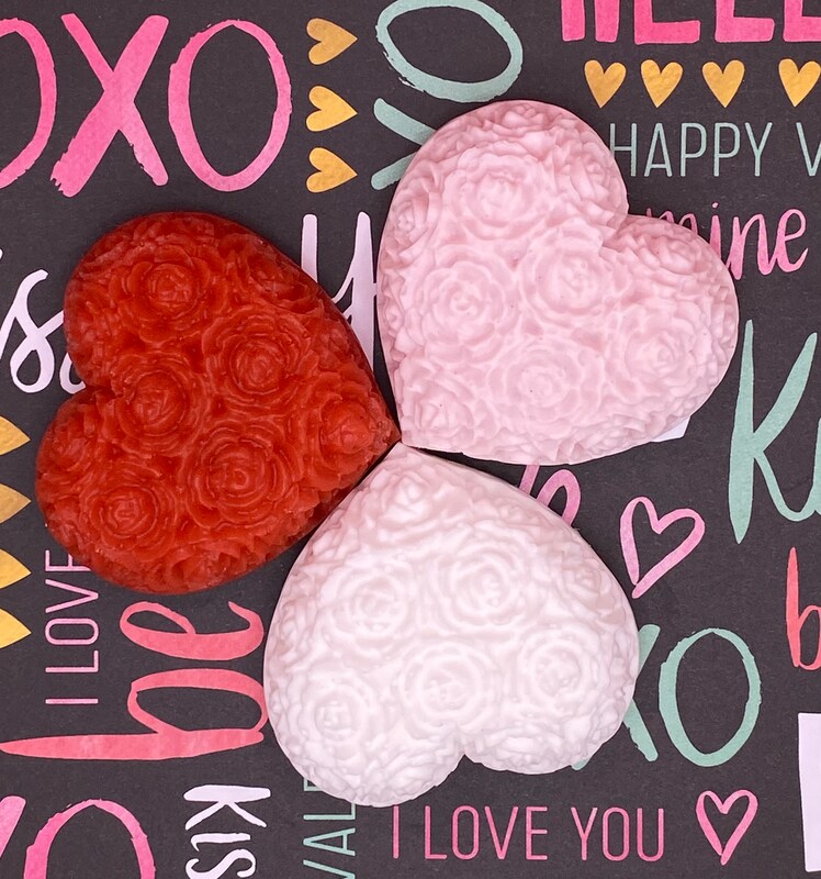 Lacy Heart Soaps